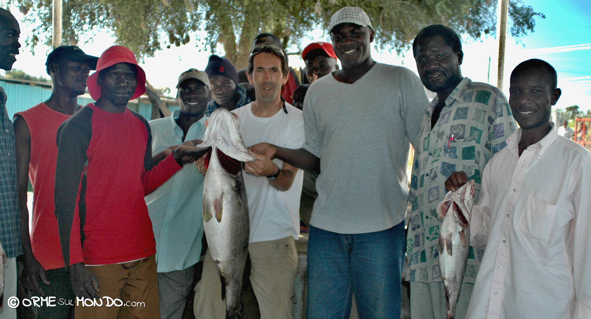 Presso la locale cooperativa di pescatori a Homa Bay